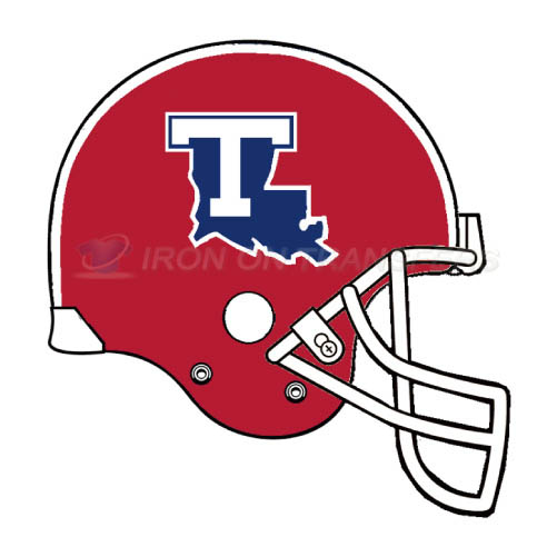 Louisiana Tech Bulldogs Iron-on Stickers (Heat Transfers)NO.4860